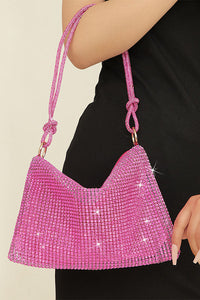 Rhinestone One-shoulder Armpit Bag