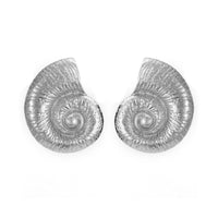 Fake Beach Style Conch Alloy Stud Earrings