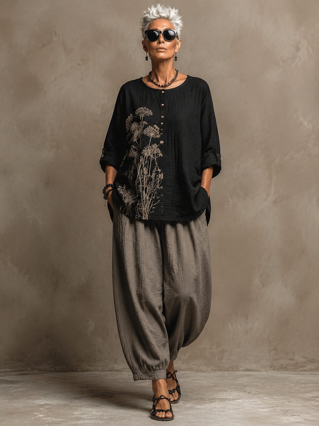 Wildflower Stitch Linen Set