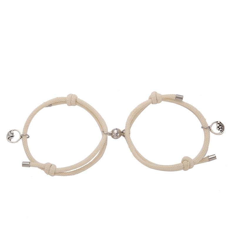 Alloy Love Eachother Couple Bracelet