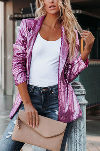 Sights Set on You Sequin Blazer