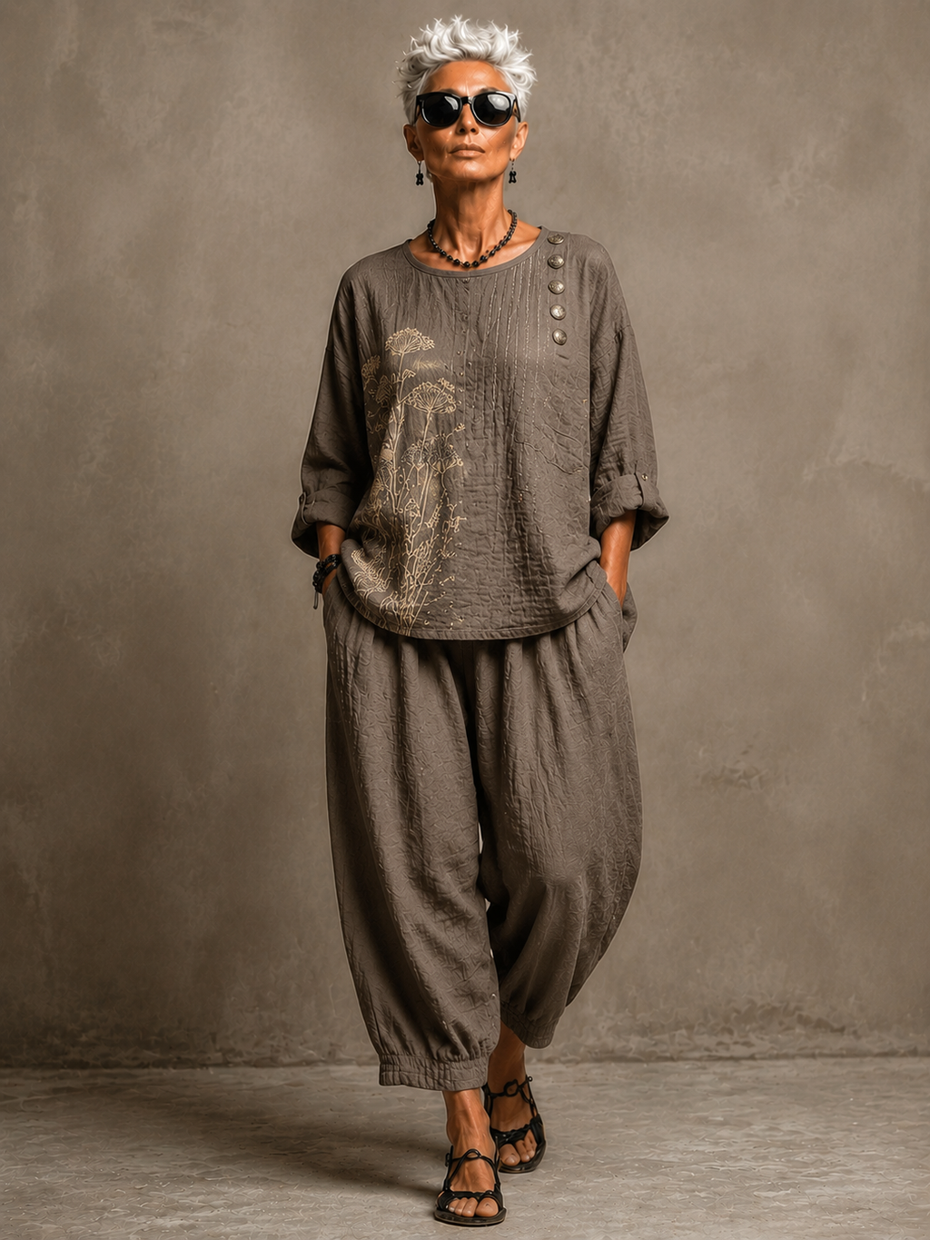 Wildflower Stitch Linen Set