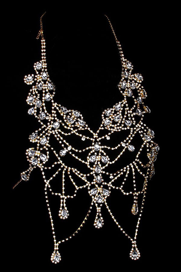 Luxury Rhinestone Multi-layer Fashion Necklace