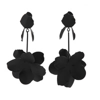 Dopamine Flower Retro Fashion Metal Stud Earrings