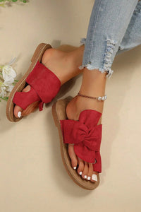 Casual Bow Soft Bottom Beach Sandals