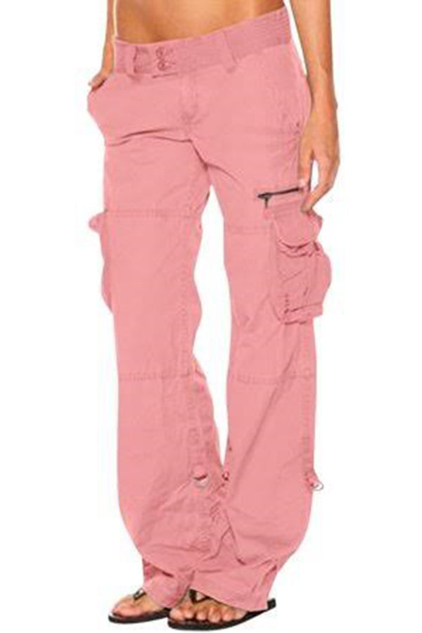 Women's Tactical Active Loose Multi-Pockets Cargo Pants