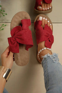 Casual Bow Soft Bottom Beach Sandals