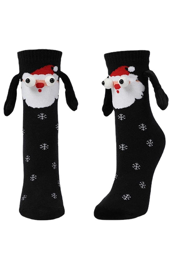 Christmas Cute Holding Hands Socks