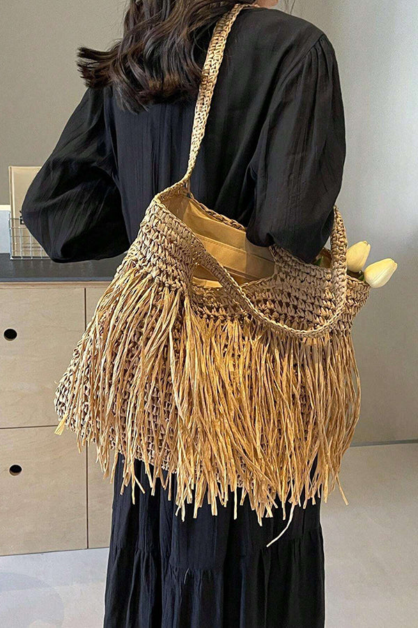 Tassel Handwoven Bag