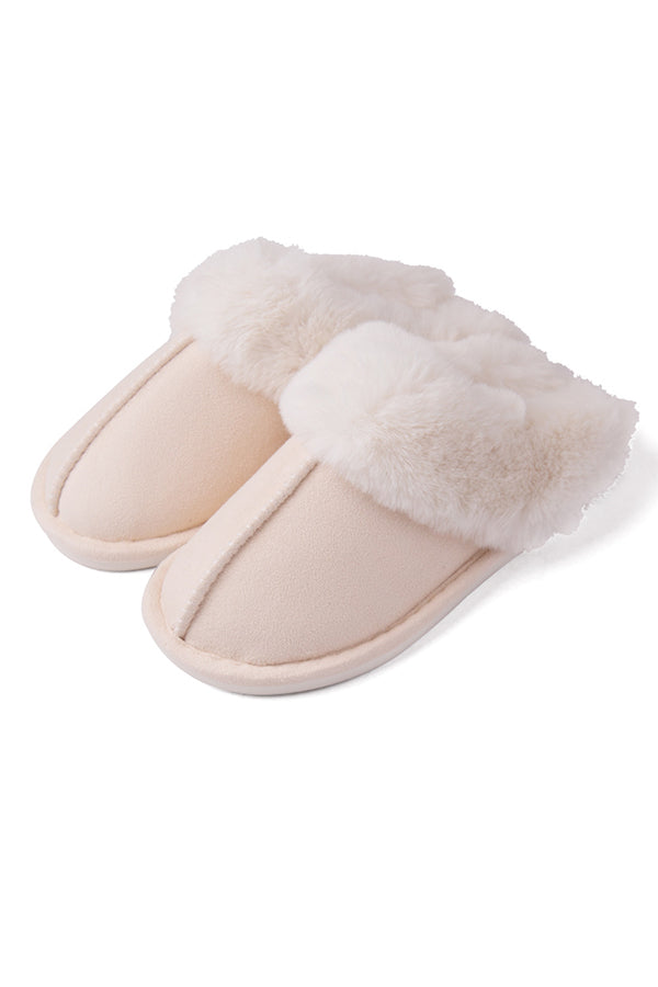 Warm Home Plush Cotton Slippers