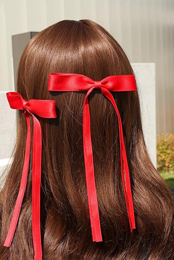 Ribbon Bow Hairpin