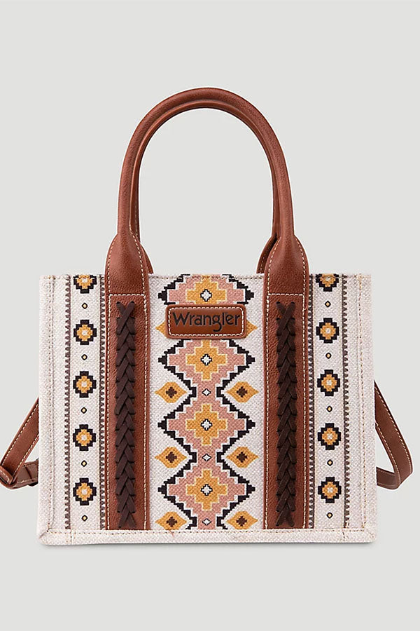 Western Bohemian Aztec Tote Bag