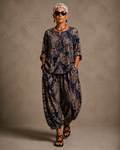 Paisley Ethnic Artisan Linen Set