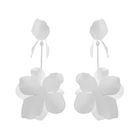 Dopamine Flower Retro Fashion Metal Stud Earrings