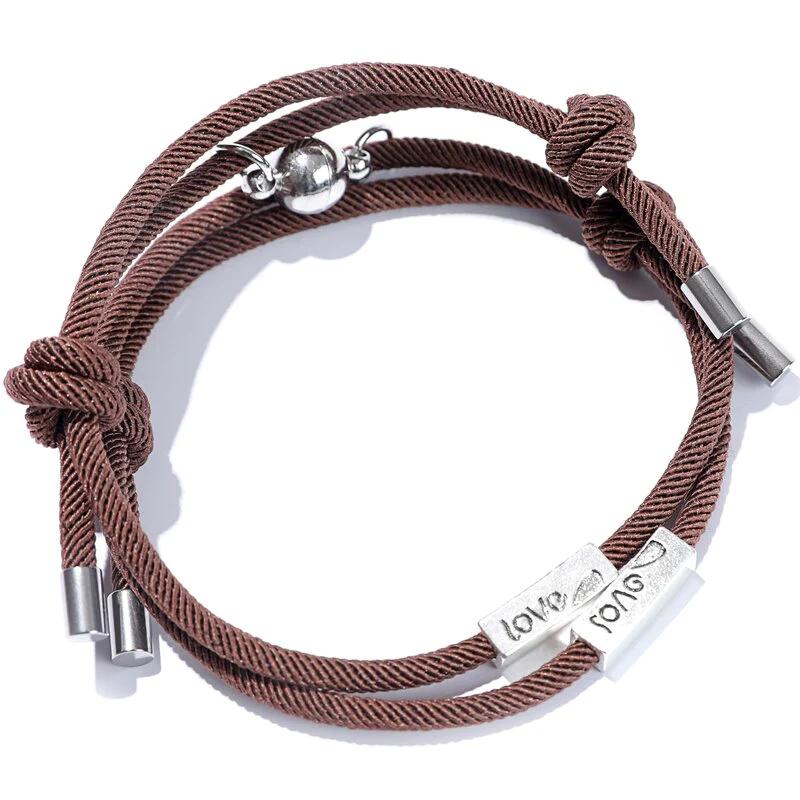 Alloy Love Eachother Couple Bracelet