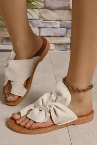 Casual Bow Soft Bottom Beach Sandals