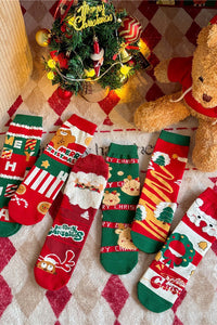 Christmas Cute Pattern Warm Socks