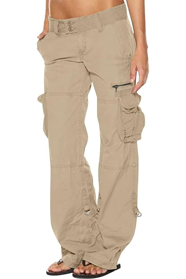 Women's Tactical Active Loose Multi-Pockets Cargo Pants