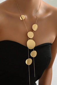 Fashionable Hollow Geometric Necklace