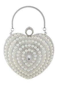 Banquet Fashionable Diamond-encrusted Pearl Versatile Handbag