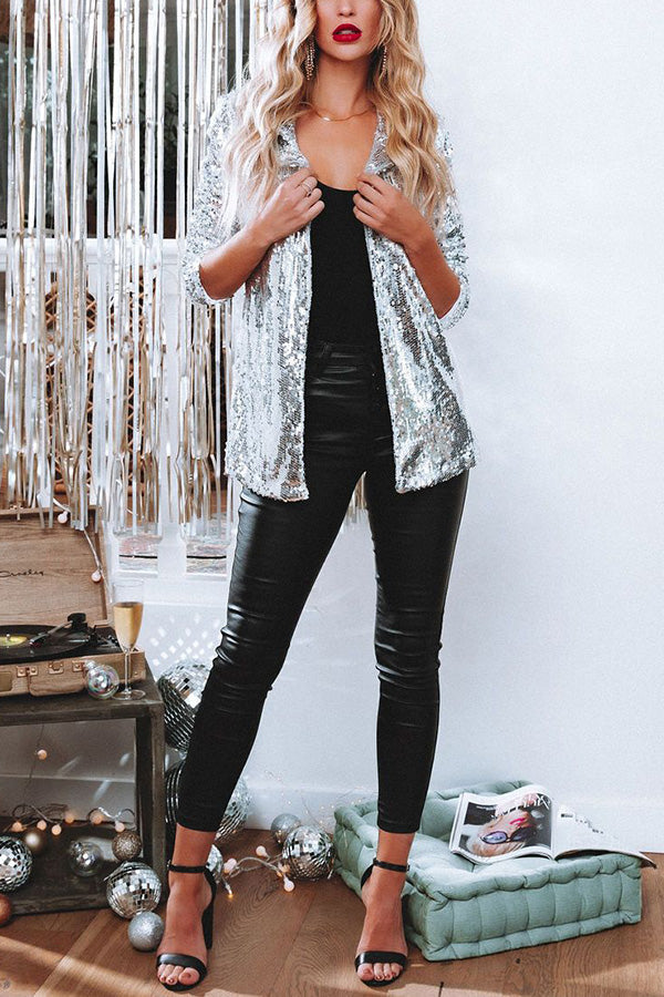 Sights Set on You Sequin Blazer